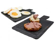 NERTHUS FIH 358 - Tabla de Pizarra para Aperitivos, Negro