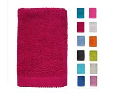 Dhestia Juego De Toallas De BaÃ±o Y Ducha AlgodÃ³n 100% 500 Gr/M2, Surtido De Colores Y Medidas Grandes, (Cereza, 100X150 Cm (1 Ud, 100 X 150 Cm