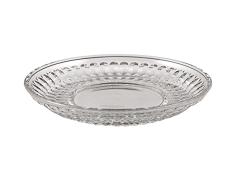 Villeroy & Boch Boston Plato para postres, ensaladera, versátil, plato llano decorativo para el dÃa a dÃa, Cristal, Transparente