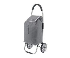 Metaltex Carro de Compra Plegable, Gris, 45 litros
