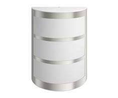 Philips myGarden Python - Aplique de pared, iluminaciÃ³n exterior, acero inoxidable, 1 x 6 W, 230 V, color gris