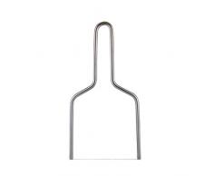 Saveur et Degustation KU6131Â - Filo Cortador para Foie Gras, Acero Inoxidable, Plateada 10Â x 0,40Â x 18,50Â cm