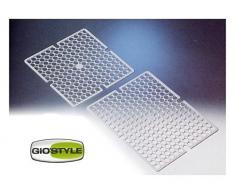 GiòStyle Alfombra Fregadero cm 32 x 33 Blanco
