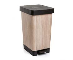 Tatay Cubo de Basura, Efecto Madera, Mediano