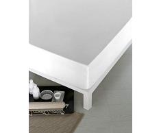 NATURALS SÃ¡bana Bajera Blanco Optico Cama 135 cm