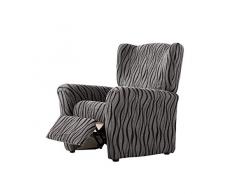 Zebra Textil Andromeda Funda de sofÃ¡ elÃ¡stica, Tela, Gris, Sillon Relax