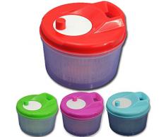 Guaranteed4Less Cuenco de Drenaje para Ensalada con Escurridor Grande para Secar Hojas y Lechugas