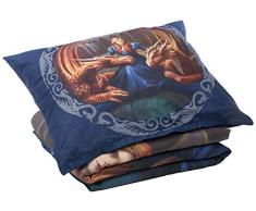 Herding Anne Stokes - Juego de Cama, algodÃ³n, Azul, Ãsterreichische GrÃ¶Ãe