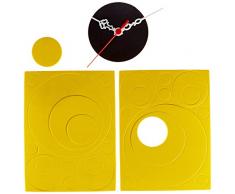 Asir Group LLC Reloj de Pared, Multicolor