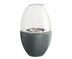 ASA Portavelas, cerÃ¡mica, Gris, 21