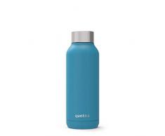 Quokka Solid - Steel Blue 510 ML | Botella de Agua Termo - Acero Inoxidable |