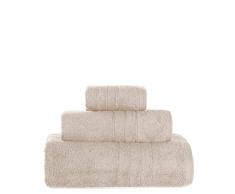 ABECE CASA - Toalla Ihome Omega 100X150 02-Natural