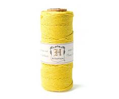 Hemptique HS20CO - Yel - Cordel para jardinerÃ­a, Color Amarillo