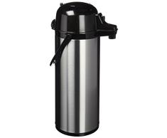 Quid Xylon QD - Recipiente isotérmico (thermo liquid) para café, 1,9 litros, de acero inoxidable e interior de vidrío