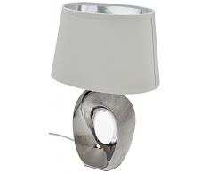 Reality Leuchten Taba Sobre Mesa, Plateado