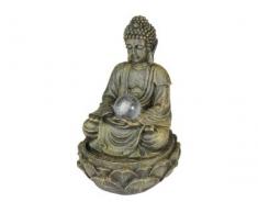 TV Unser Original 08971 - Fuente Decorativa de Buda para Interior y Exterior