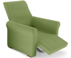 PETTI Artigiani Italiani Verde, Relax, Funda Sillon Elastica, 100% Made in Italy, 80 a 100 cm