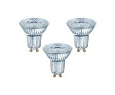 Osram 818392, Bombilla LED GU10, 4.3 W, Blanco, 3 Unidades