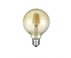 Trio 988-679 - Bombilla con filamento LED, 4 W, forma incandescente, E27, marrón toned