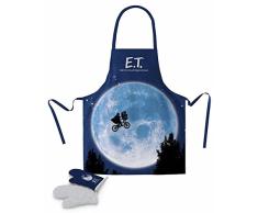 SD toys Delantal Cocina E.T. Poster Apron and Oven Glove E.T. In Plastic Box Official Merchandising Referencia DD - Tablier + Gant De Cuisine E.T. Affiche - 8435450223846
