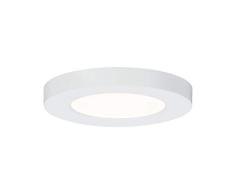 Paulmann 3725 LED, empotrable Cover-it Redondo Incl. lÃ¡mpara 1x6 W, Blanco Mate, Panel Luminoso, plÃ¡stico, luz de Techo 3000 K, 6 W, Ã 113mm