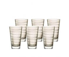 Leonardo 018243 Water Glass Marrón 1pieza(s) Vaso - Vasos (75 mm, 75 mm, 126 mm)
