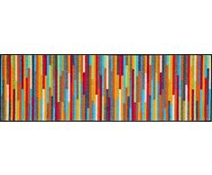wash + dry - Alfombra Mikado Stripes 60x180, Colorido