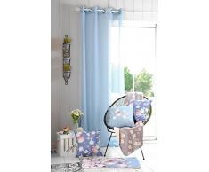 Lovely Casa Sakura Vela 135 x 260 cm, poliéster, 135 x 260 cm, Color Azul