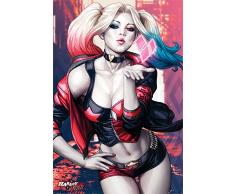 Póster de Batman Internacional de la Pirámide de Harley Quinn Kiss, 61 x 91,5 cm