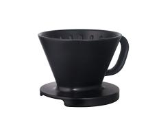 WMF Impulse - Filtro de café para jarra isotérmica (1-4 tazas, porcelana, 11 cm), color negro