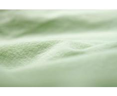 L1NK STUDIO Funda nordica Cama 90cm Lisa (150x220cm) 100% algodón (Percal 200 Hilos) Soft Green