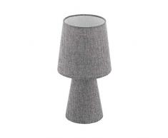 EGLO 97122 Lámpara de mesa E14, 5.5 W, Gris