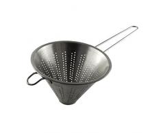 Fackelmann Colador CÃ³nico, 20Cm, acero inoxidable, color inox, 1 ud
