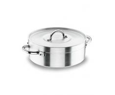 Lacor Cacerola, Aluminio, Plata, 26 cm