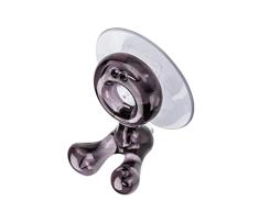 Koziol Tommy Transparent Anthrazit Soporte para Cepillo de Dientes, PlÃ¡stico termoplÃ¡stico, Gris Oscuro translÃºcido