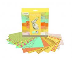 Avenue Mandarine Papel Origami, Estilo Primavera