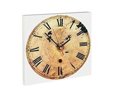 Contento Reloj de Pared, Madera