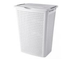 Rotho 4480100000 Country - Cesto para Colada, 50 L