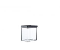 Mepal - Caja de Almacenaje Omnia - Tarros de ConservaciÃ³n de Cocina con Tapa para Alimentos Secos - Organizador de Cocina - Caja de Frescura Apilable y HermÃ©tica - 1100 ml - Black