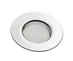 Weis Colador para fregadero de ducha, acero inoxidable, plateado, 7,6 x 7,6 x 1,1 cm