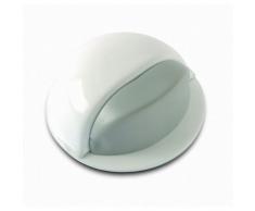 BRINOX Tope Acero para Puertas Adhesivo, Lacado Blanco, 2.2x4.9x4.9 cm