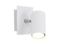 Trio Lighting Marley Lámpara de Techo con Una Luz GU10, Blanco, 12 cm