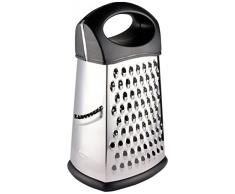 Supreminox Rallador 26 cm inox 4 usos con asa y base antideslizante