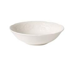 Villeroy & Boch Rose Sauvage Blanche Cuenco, Porcelana Premium, Blanco