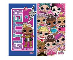 CerdÃ¡ Toalla AlgodÃ³n LOL, Azul, 70X140 CM, 4