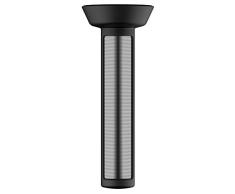 WMF Colador de té Impulse para jarra aislante de 1 litro, acero inoxidable Cromargan, plástico, 19,5 cm, negro
