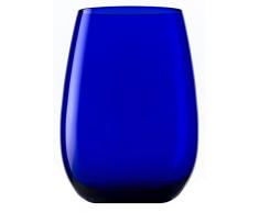 Vasos Elements de StÃ¶lzle Lausitz, 465 ml, Azul Cobalto, Juego de 6 Unidades, compatibles con lavavajillas, Vasos de Colores