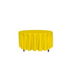 Soleil docre Mantel Antimanchas Redondo d.180 cm Alix Amarillo
