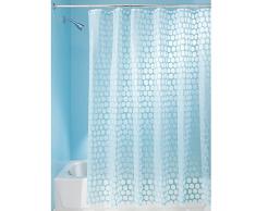 InterDesign - Honeycomb - Cortina para ducha - 183 x 183 - Agua
