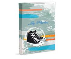 Mareli - Ãlbum de Fotos de 23 x 30 cm, 60 pÃ¡ginas con Papel de Seda, Color Blanco